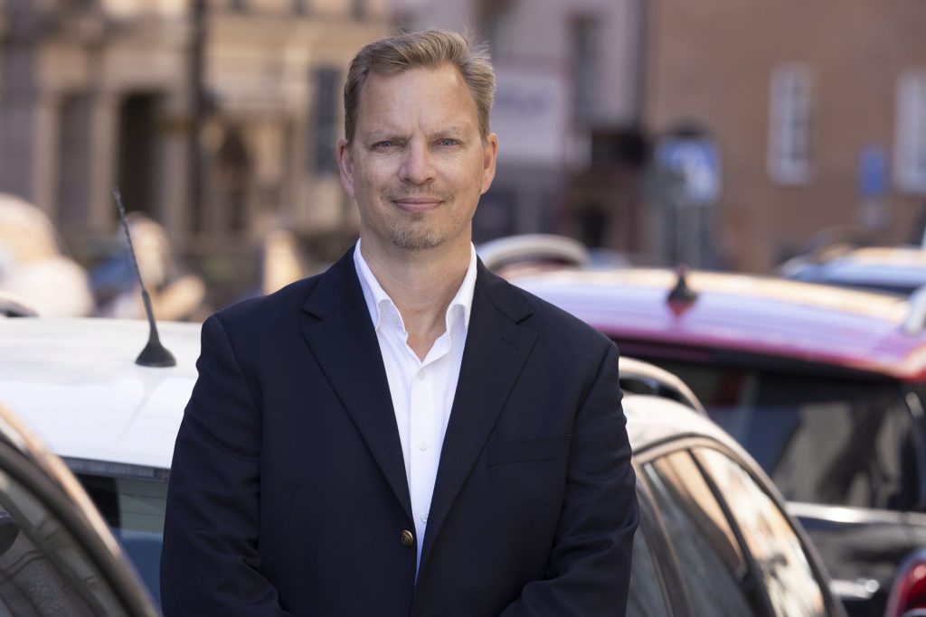 Anders Östberg, ansvarig för opinion och kommunikation på MRF.Foto: MRF Pressbild.